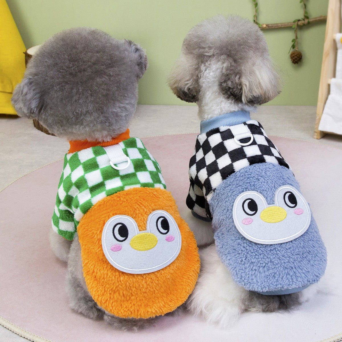 Pet Winter Fleece Hoodie for Small Dogs_CWMM12231