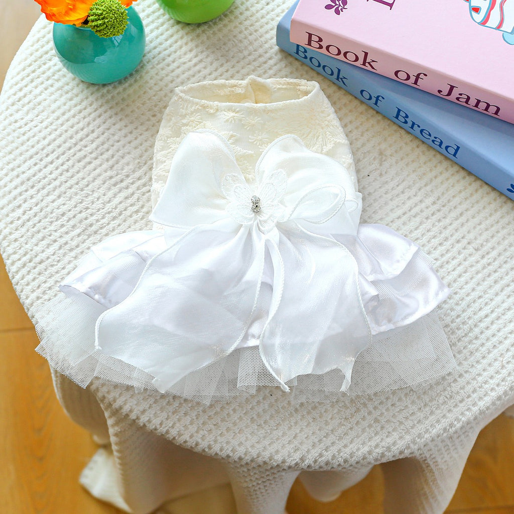 Cute Pet Ballet Tulle Princess Dress_CWMM13091