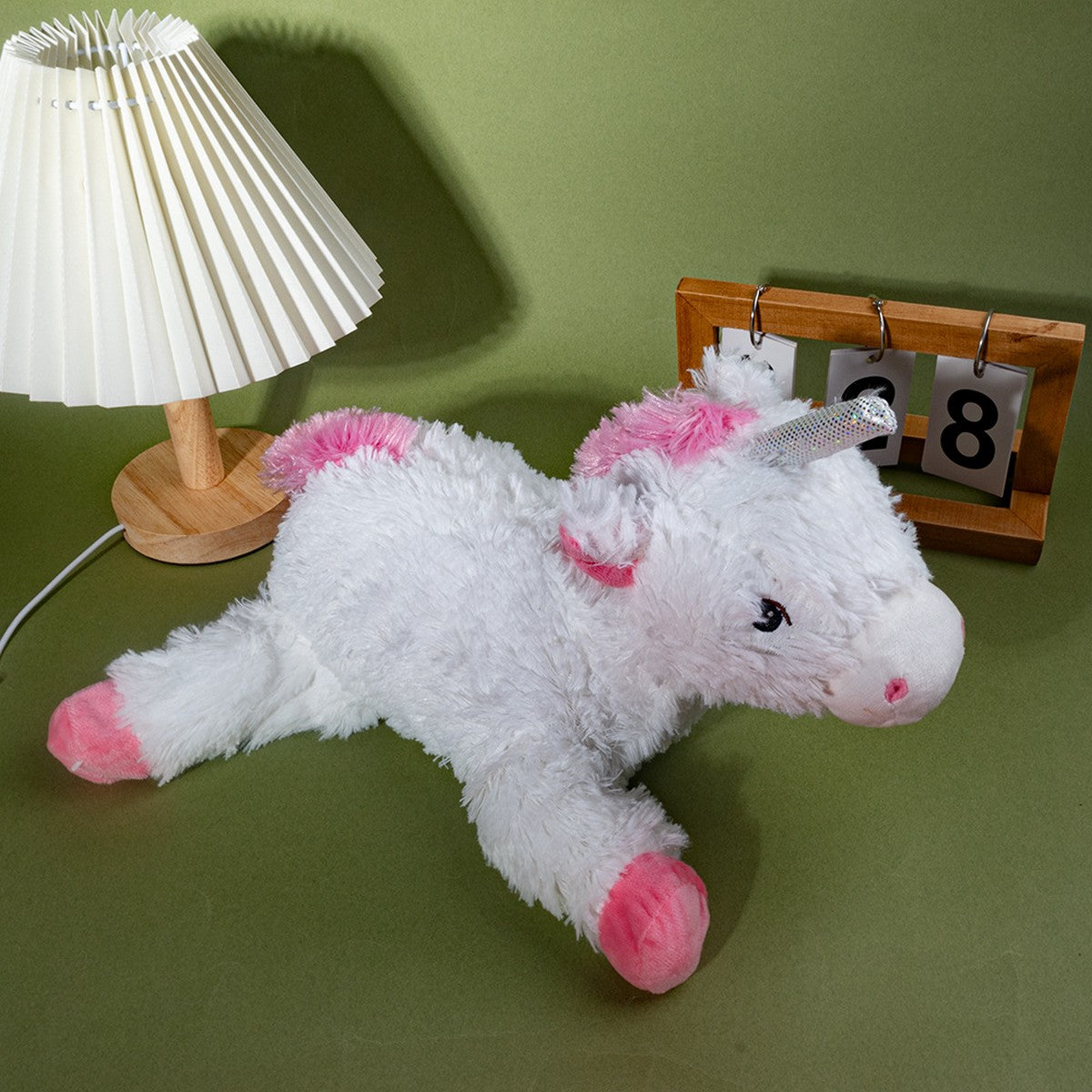 Unicorn Plush Dog Chew Toy Durable_CWMM13353