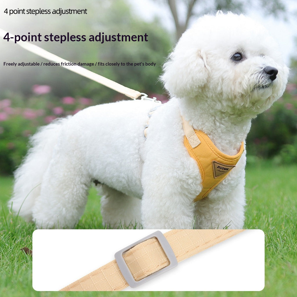 Small Dog Harness with Leash, Secure Fit_CWMM12567