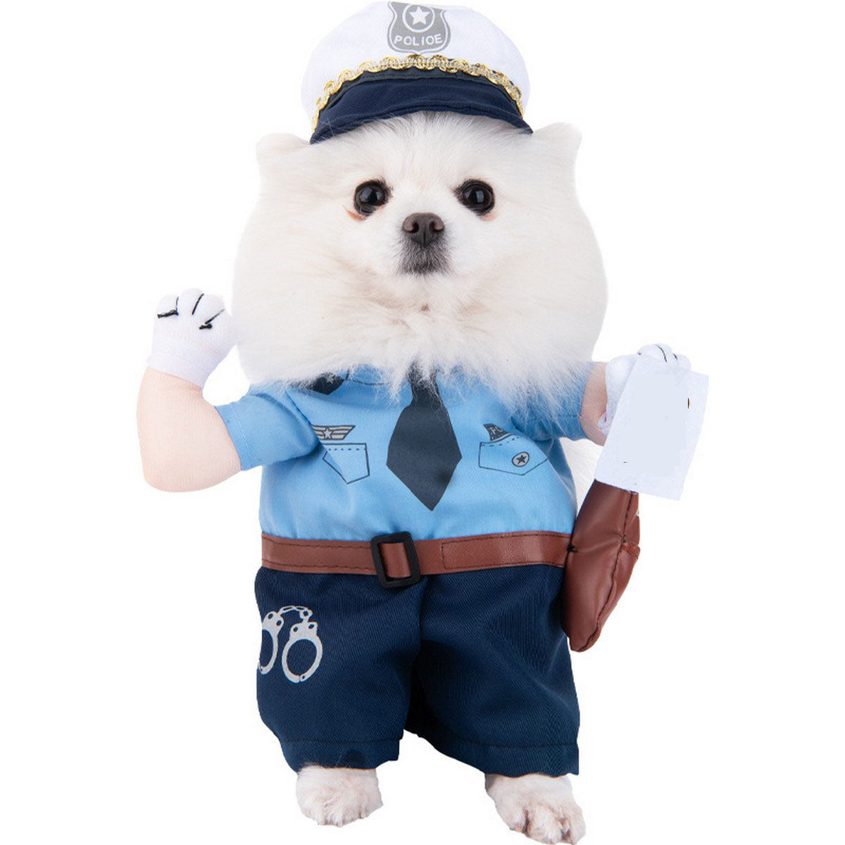 Pet Police Cat Costume for Dogs and Cats_CWMM12814