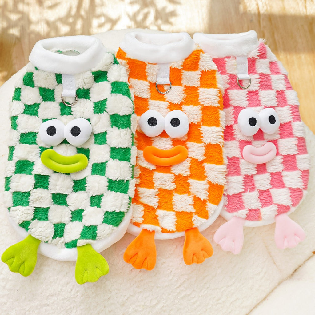 Funny Cartoon Pet Hoodie – Cute Dog & Cat Outfit_CWMM11070