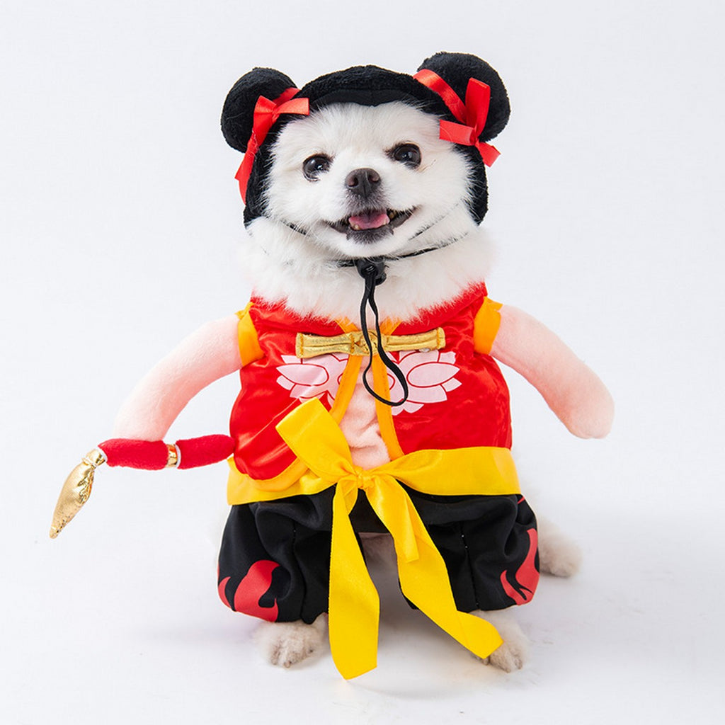 Pet Nezha Costume for Dogs and Cats_CWMM12813