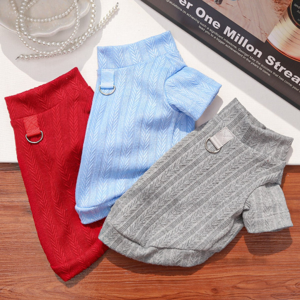 Elastic Pet Undershirt – Soft Fall Winter Outfit_CWMM11074