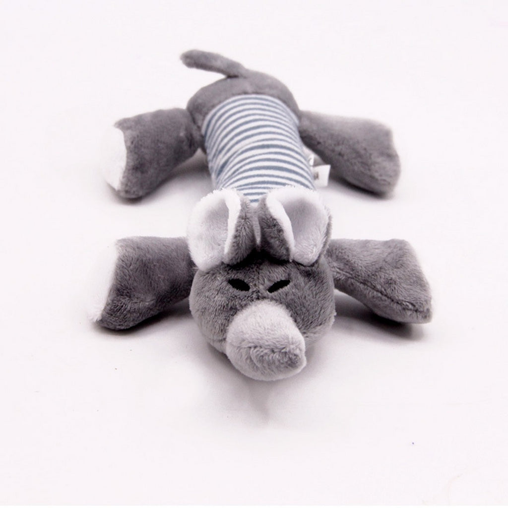 Plush Squeaky Animal Dog Toy for Chewing_CWMM12958