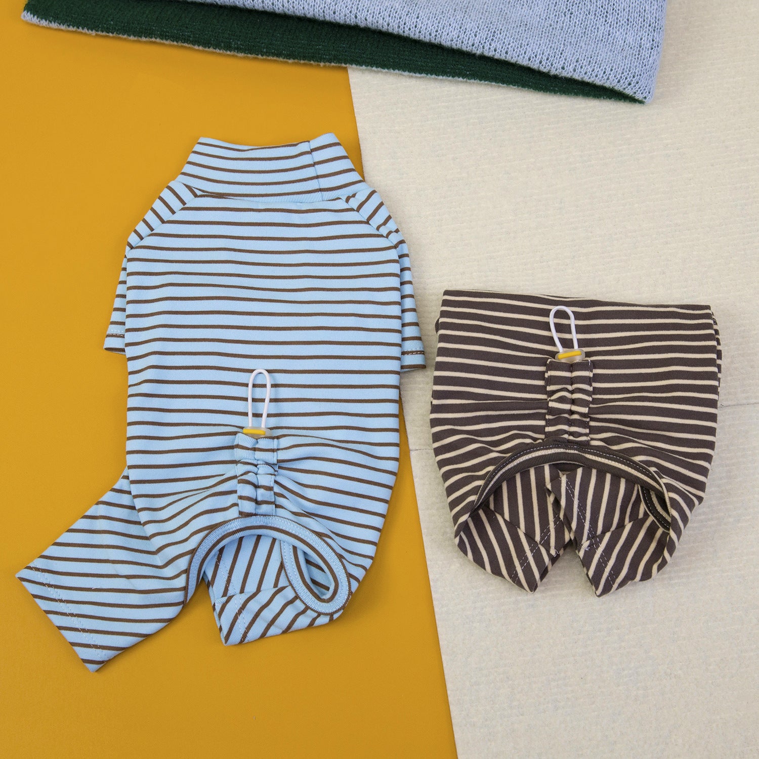 Comfortable Dog Fleece Jumpsuit for Winter_CWMM12197