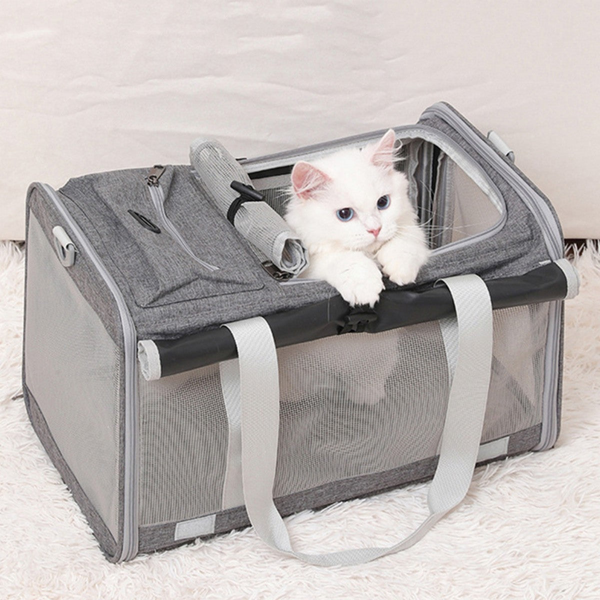 Expandable Pet Carrier Bag for Trave_CWMM12935