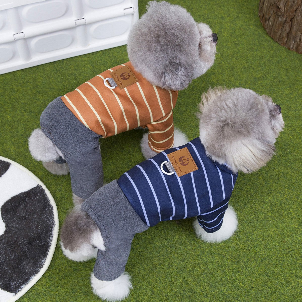 Pet Winter Fleece Pants for Small Dogs_CWMM12225
