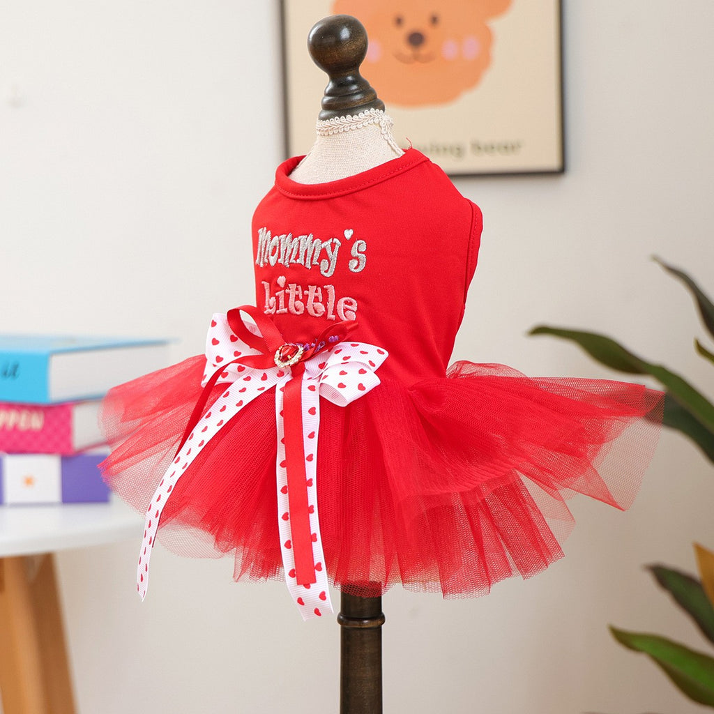 Cute Pet Sweet Princess Tulle Dress_CWMM13088