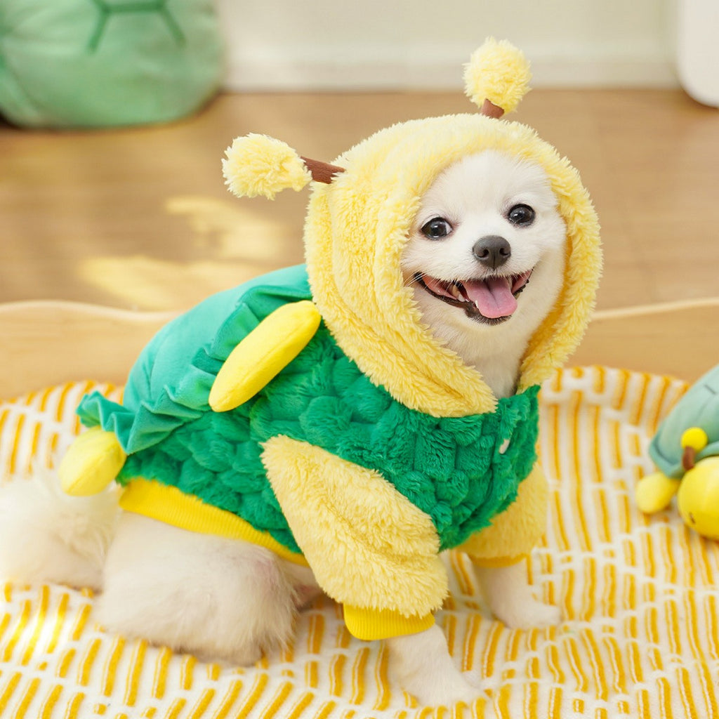 Funny Pet Outfit – Warm Cartoon Dog Cat Clothes_CWMM11153