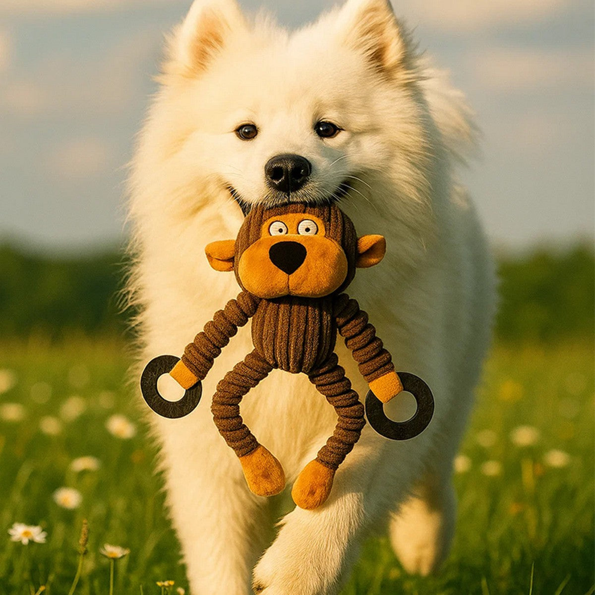 Talking Plush Chew Toy for Dogs_CWMM13302