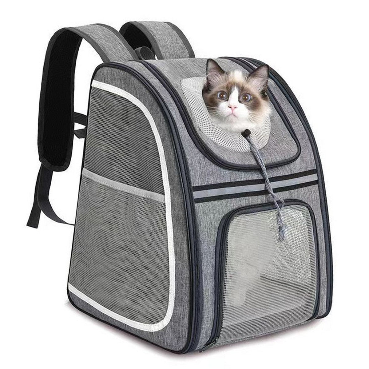 Portable Pet Travel Backpack for Cats Dogs_CWMM12934