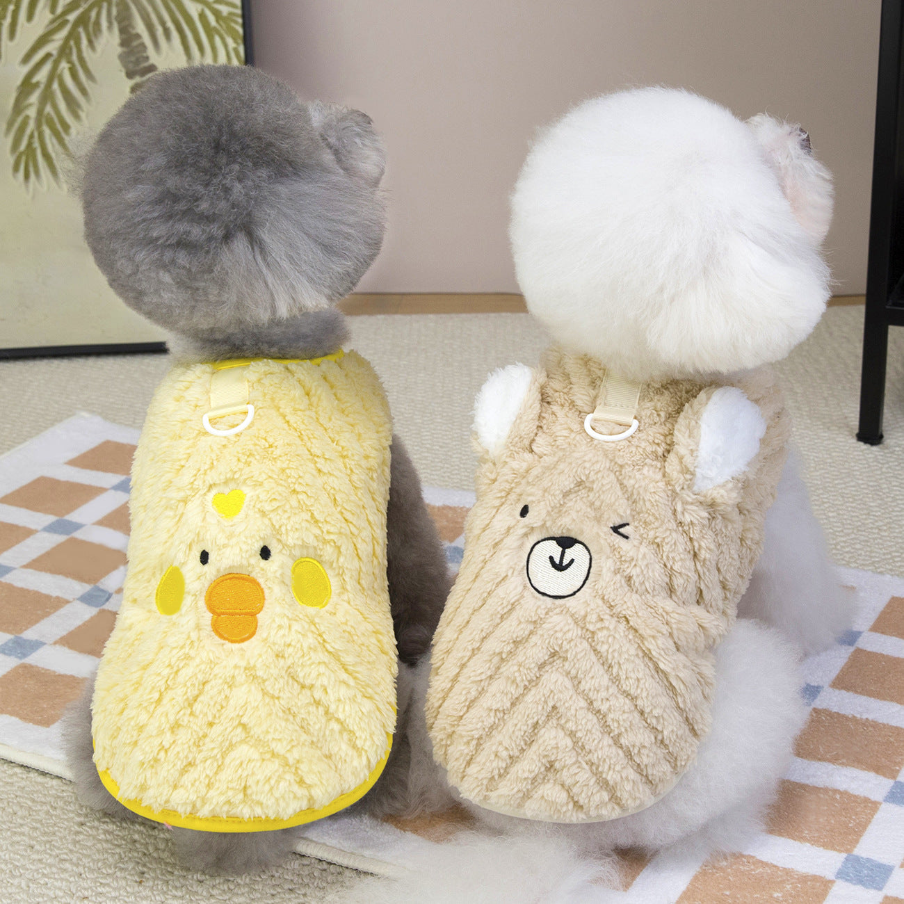 Pet Winter Fleece Vest for Small Dogs_CWMM12203