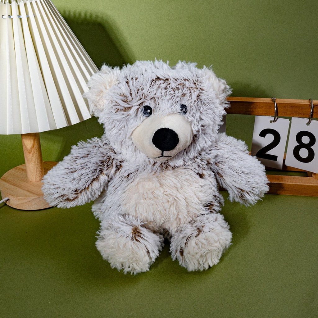 Cute Marshmallow Bear Plush Dog Toy_CWMM13352