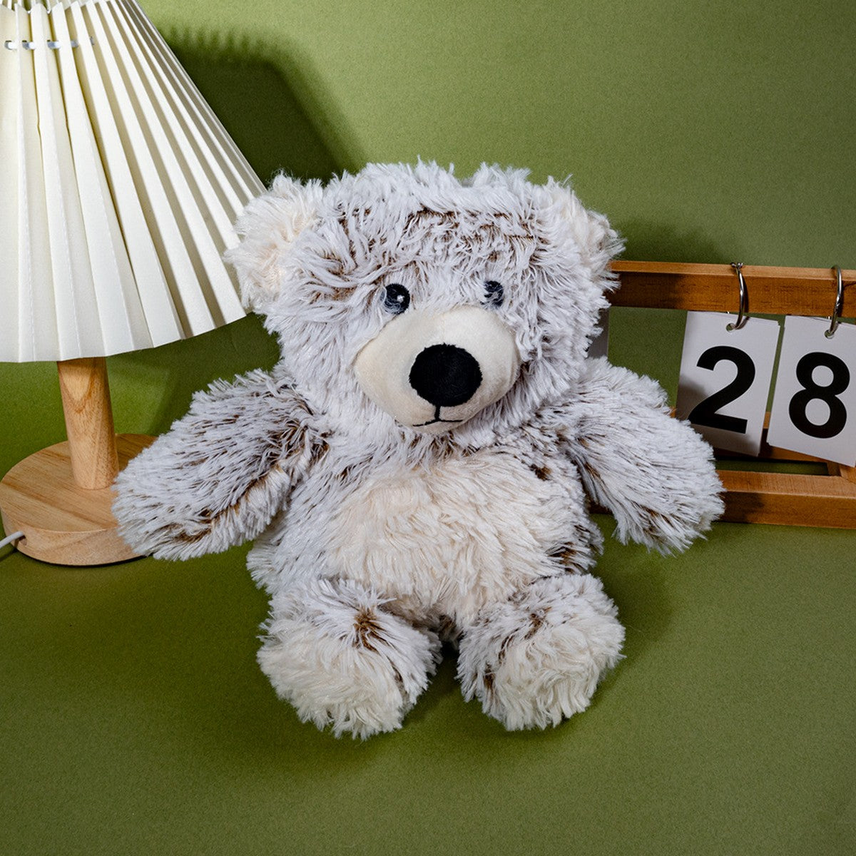 Cute Marshmallow Bear Plush Dog Toy_CWMM13352