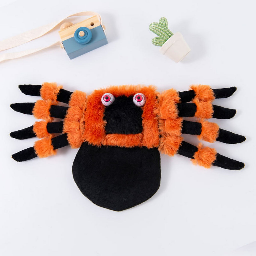 Pet Plush Spider Costume for Dogs and Cats_CWMM12816