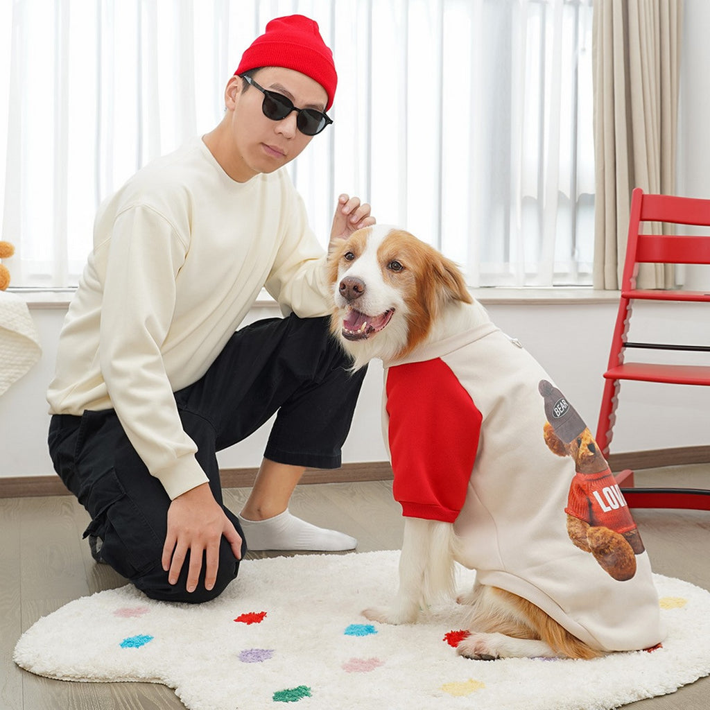 Fleece Pet Hoodie – Warm Winter Dog Cat Clothes_CWMM11162