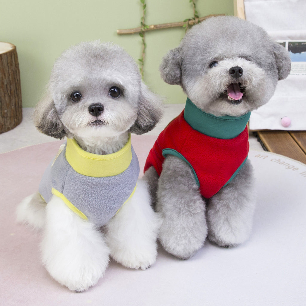 Cool Fleece Dog Vest for Small Dogs_CWMM12205