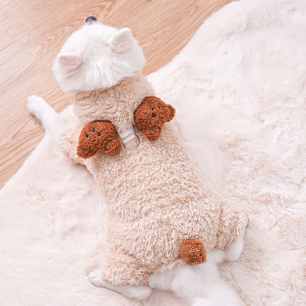 Warm Bear Costume   Winter Dog Cat Wear_CWMM11298