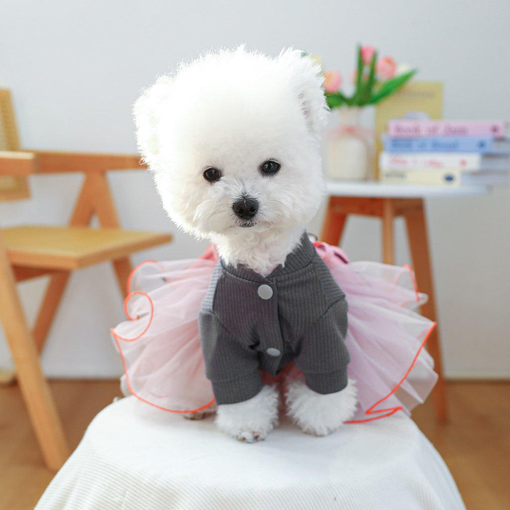 Dog Cat Cute Petty Princess Skirt_CWMM13015