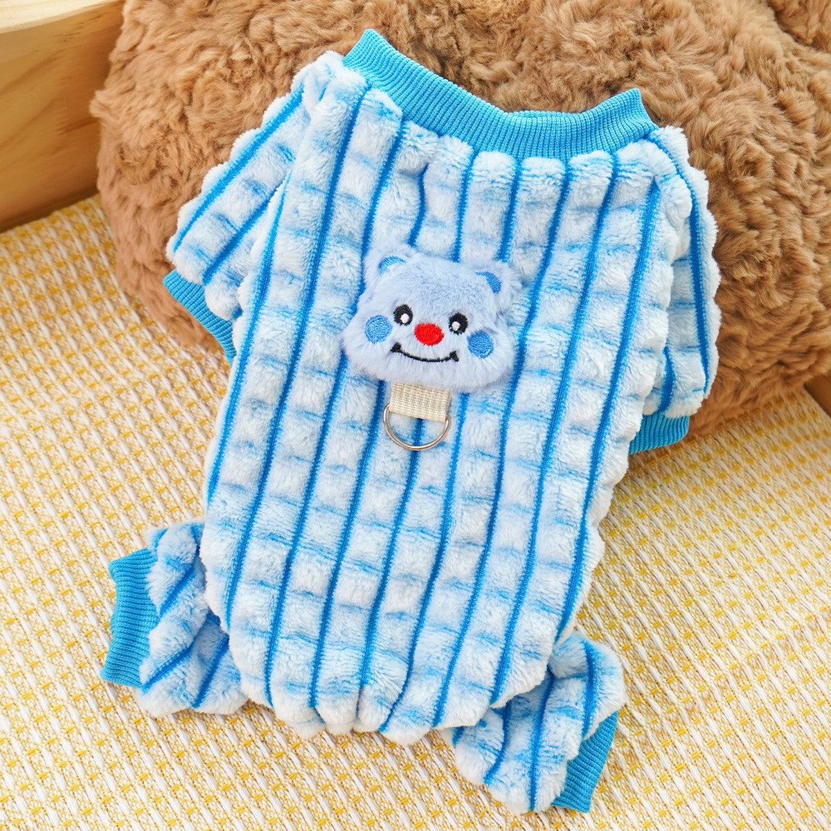 Pet Pajamas – Warm Dog Cat Four-Leg Outfit_CWMM11300