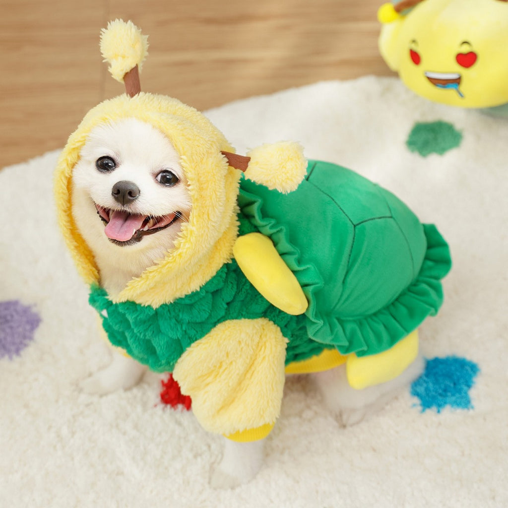 Funny Pet Outfit – Warm Cartoon Dog Cat Clothes_CWMM11153