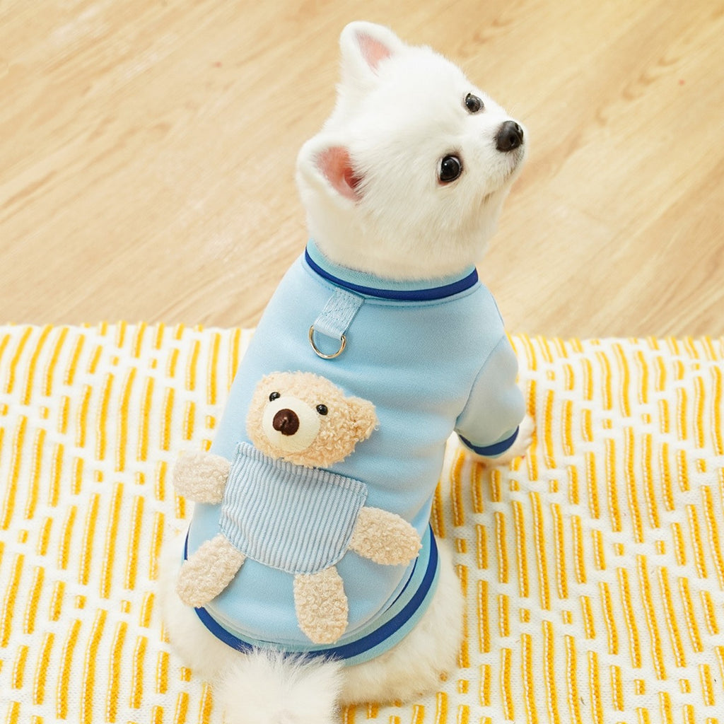 Trendy Pet Jacket – Warm Sporty Baseball Look_CWMM11169