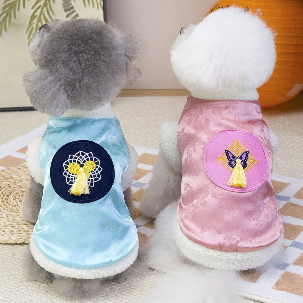 Elegant Korean Dog Winter Coat Small Doga_CWMM12278