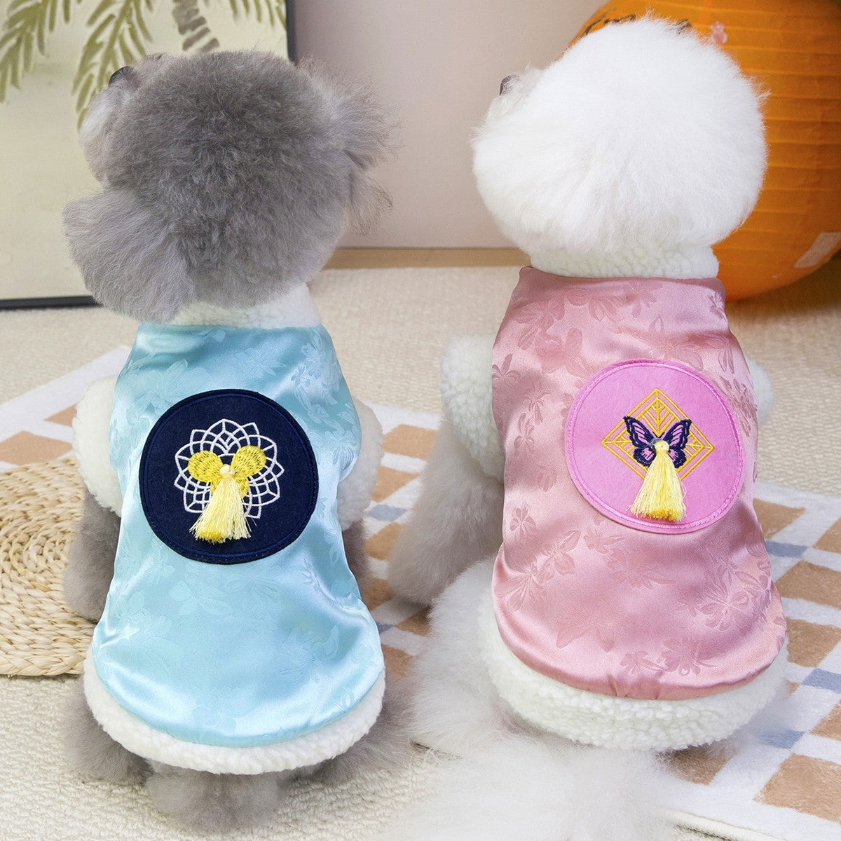 Elegant Korean Dog Winter Coat Small Doga_CWMM12278