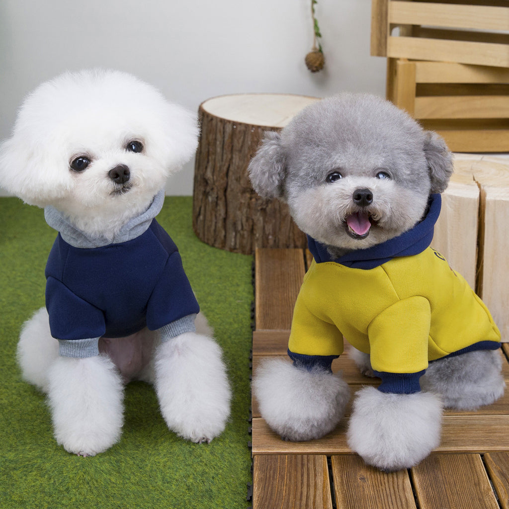 Autumn Winter Fleece Dog Sweatshirt_CWMM12200