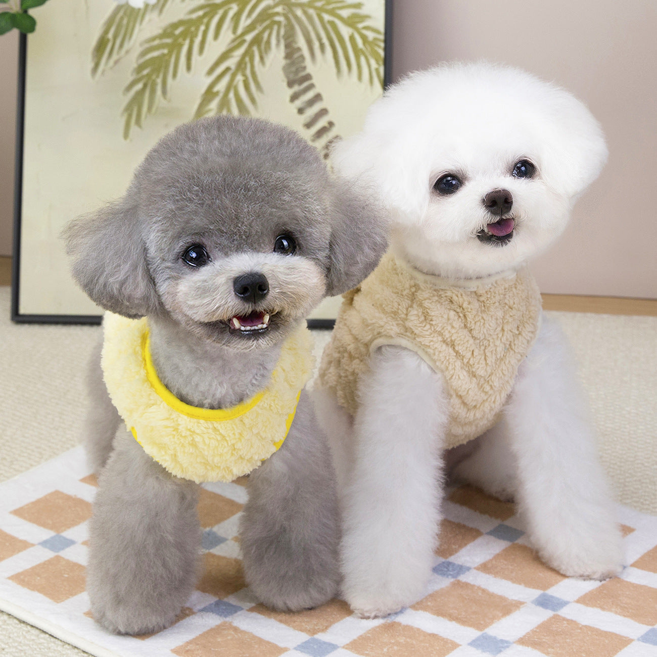 Pet Winter Fleece Vest for Small Dogs_CWMM12203