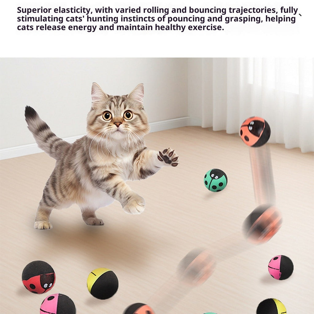 Insect Cat Toy Rolling Bounce Ball Small_CWMM11490