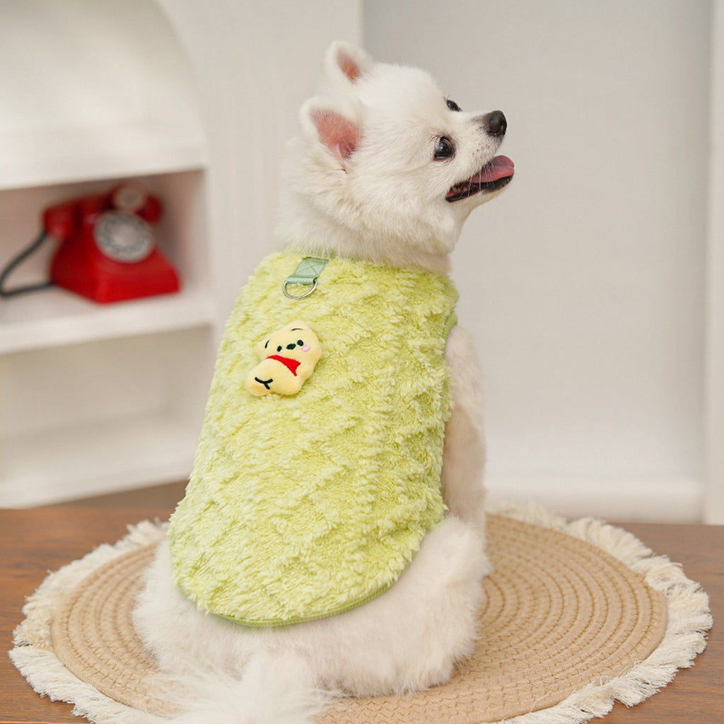 Plush Lined Coat for Small Dogs & Cats_CWMM11119