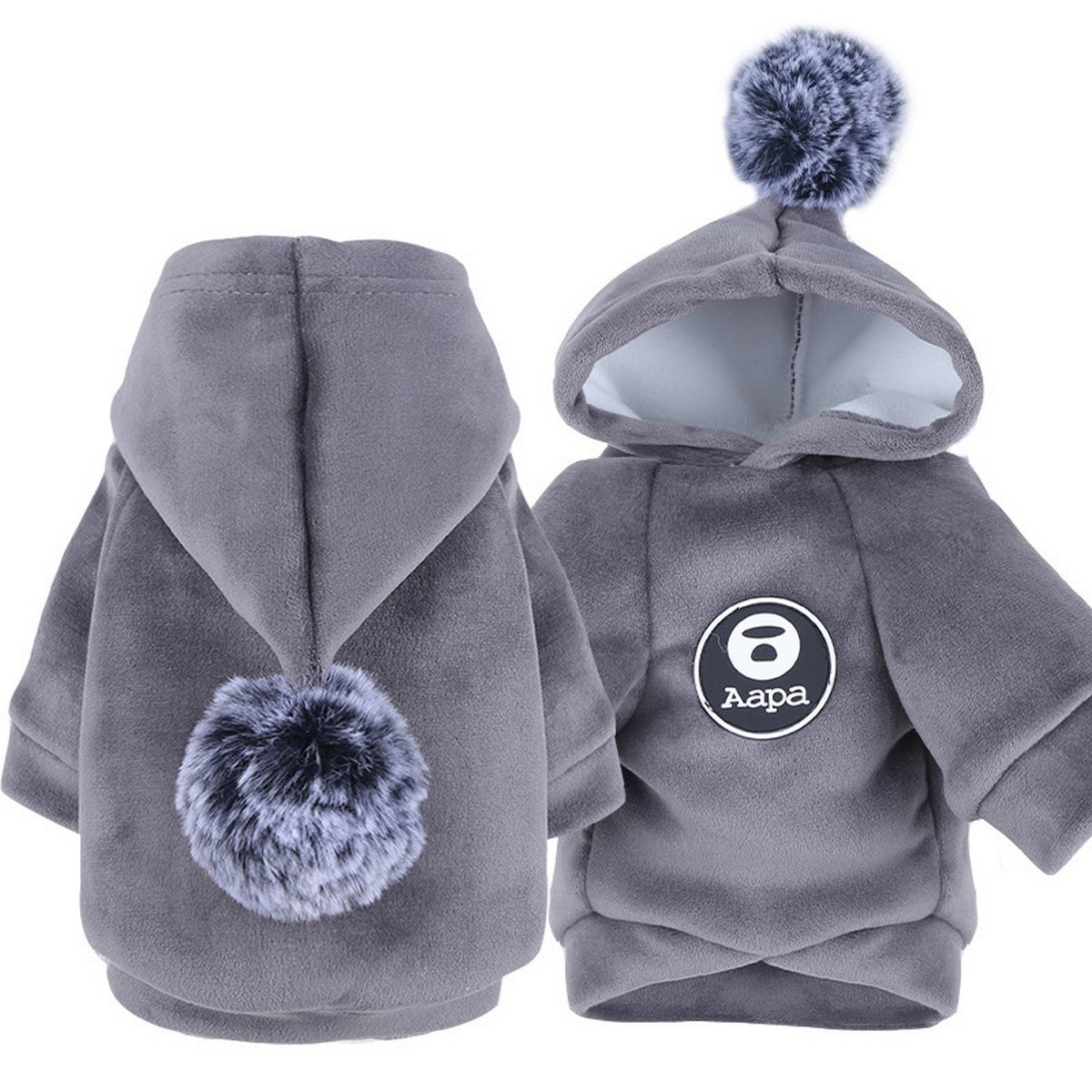 Cute Ball Pet Hoodie – Warm Fall Winter Outfit_CWMM11071