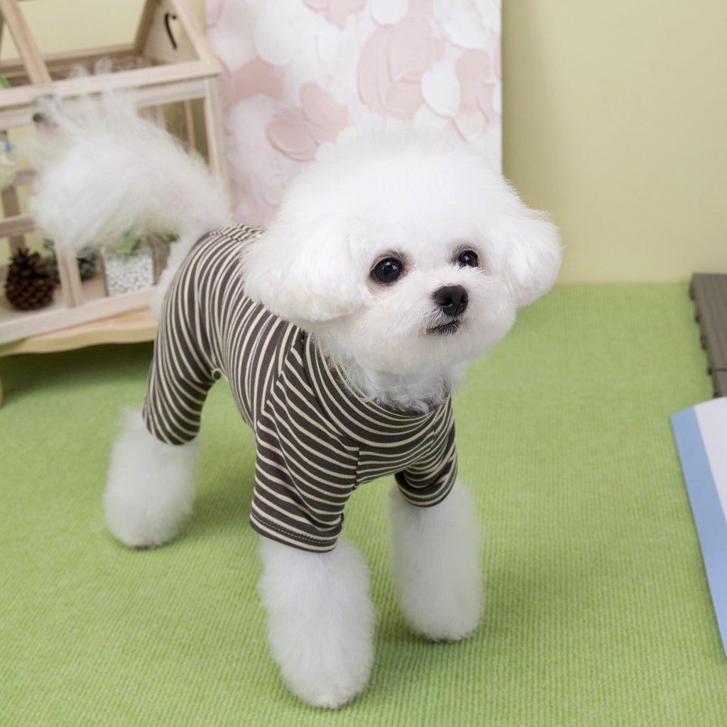 Comfortable Dog Fleece Jumpsuit for Winter_CWMM12197