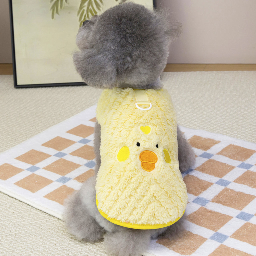 Pet Winter Fleece Vest for Small Dogs_CWMM12203