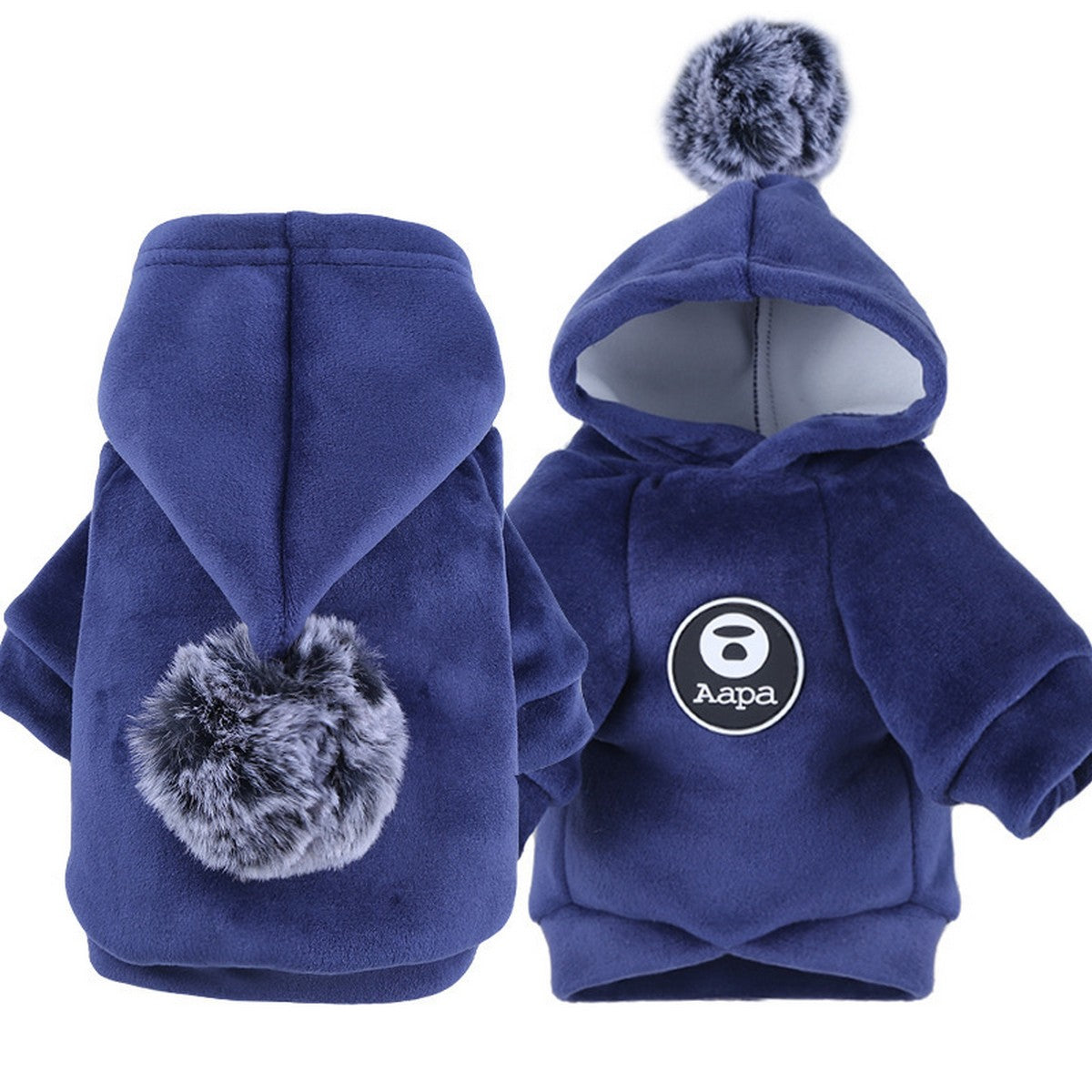 Cute Ball Pet Hoodie – Warm Fall Winter Outfit_CWMM11071