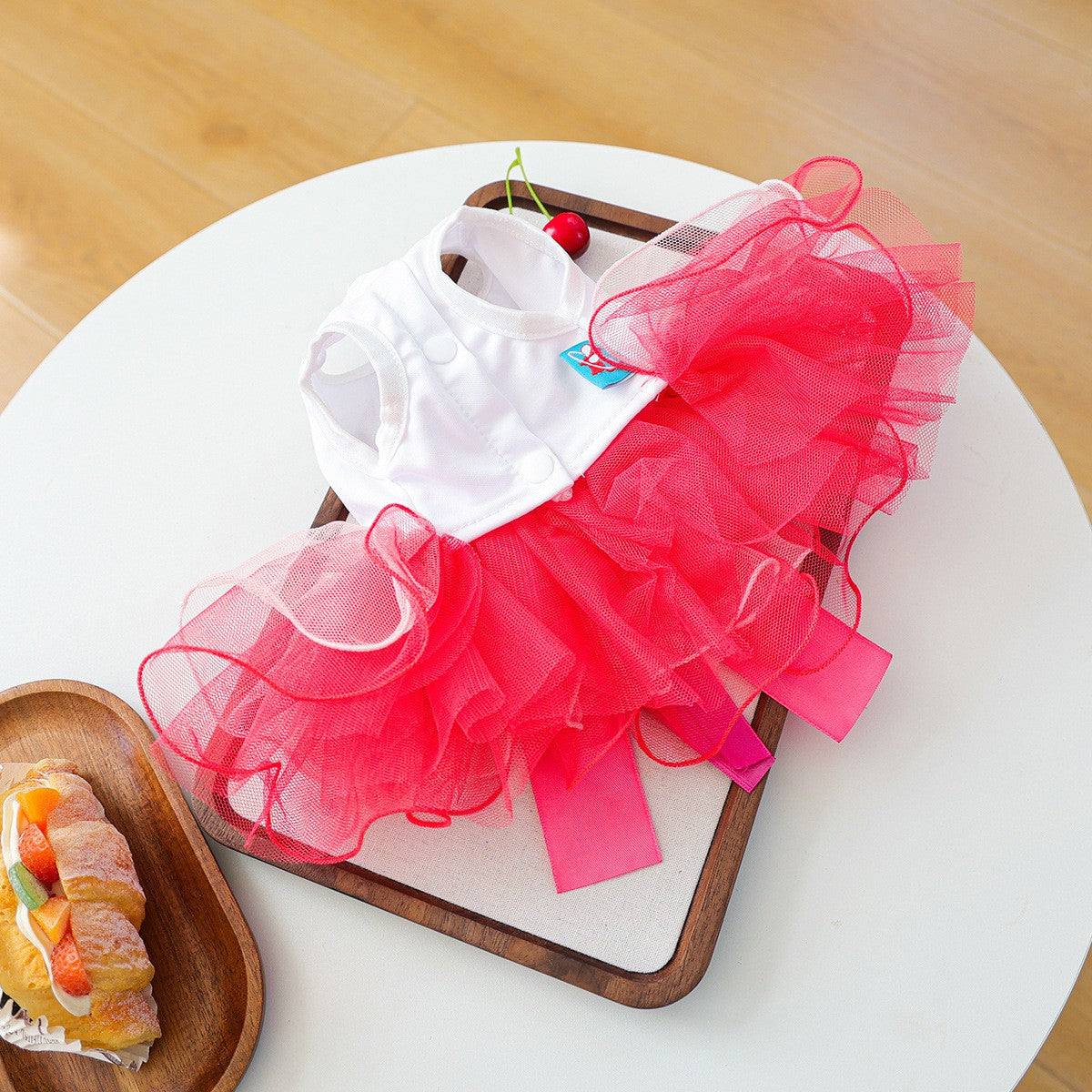 Puppy Kitten Warm Puff Dress Outfit_CWMM13040