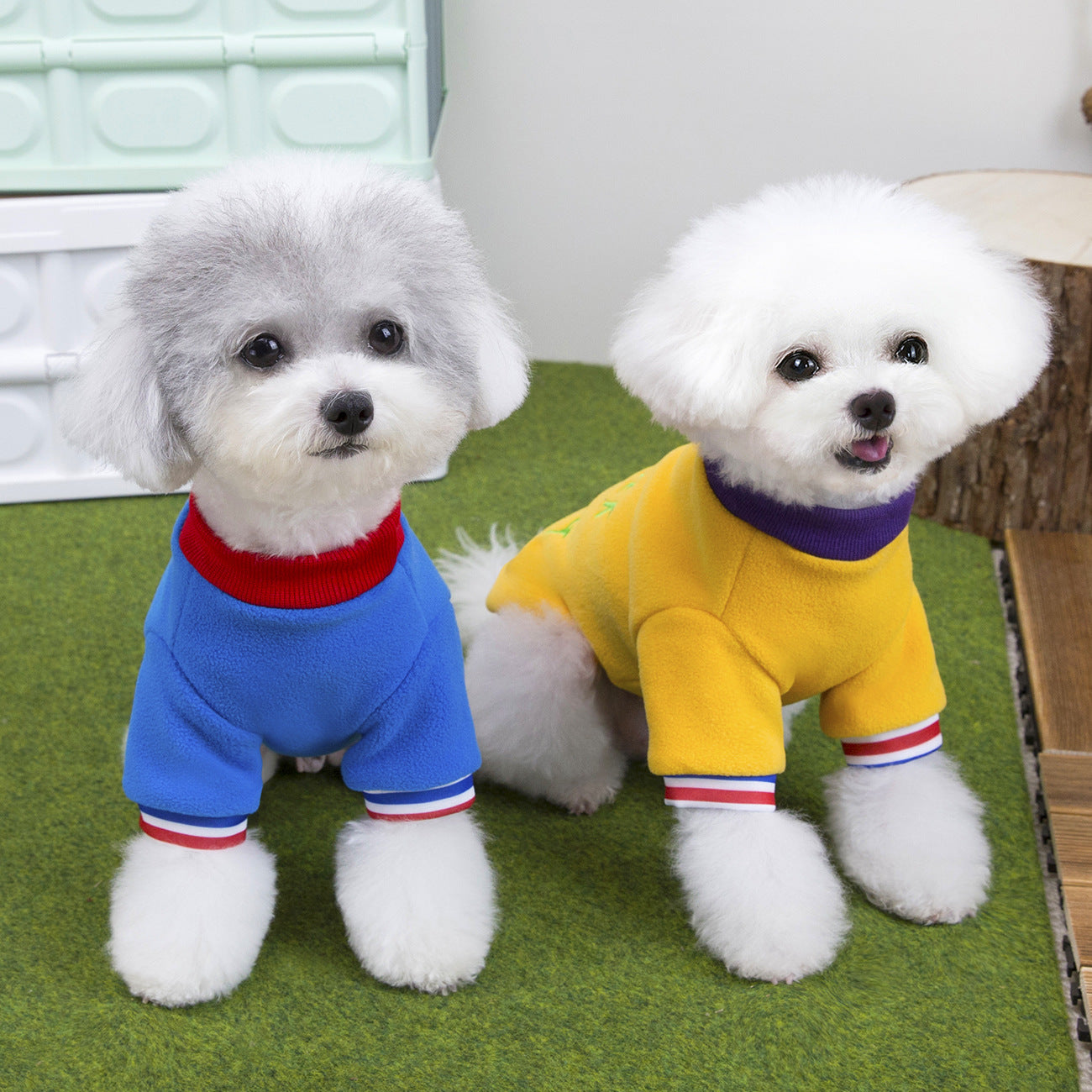Warm Fleece Dog Hoodie for Small Dogs_CWMM12198