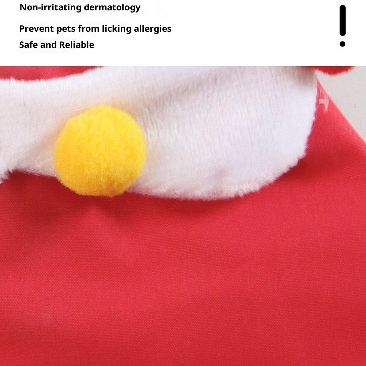 Holiday Pet Outfit – Reindeer Hat and Bib Scarf Set_CWMM11345