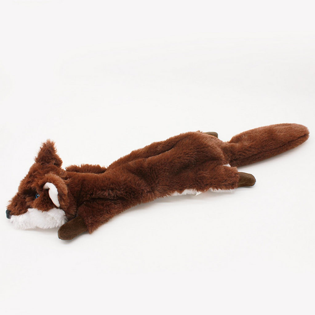 Durable Tri-Color Wolf Plush Toy_CWMM13327