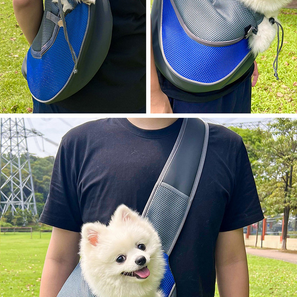 Breathable Mesh Cat & Dog Carrier_CWMM11133