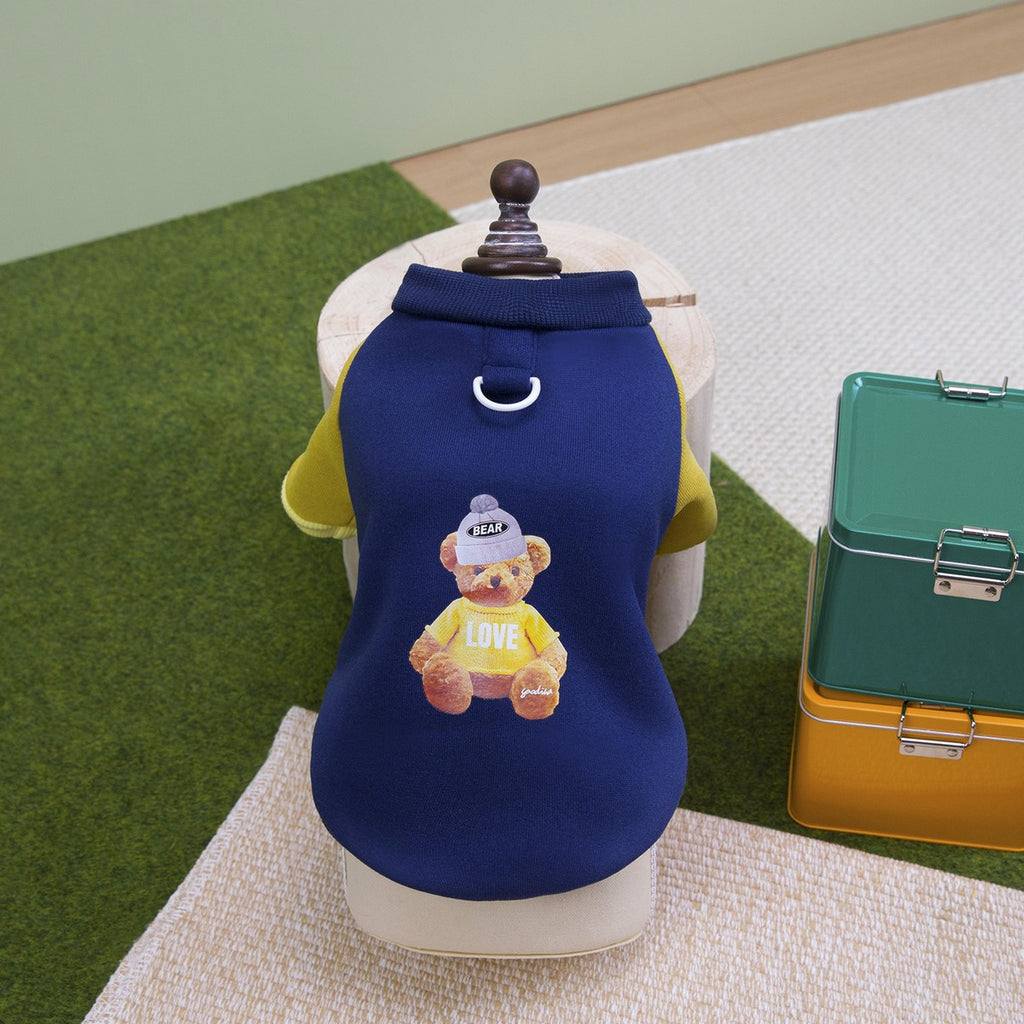 Warm Fleece Dog Hoodie Teddy Bichon Yorkie_CWMM12249