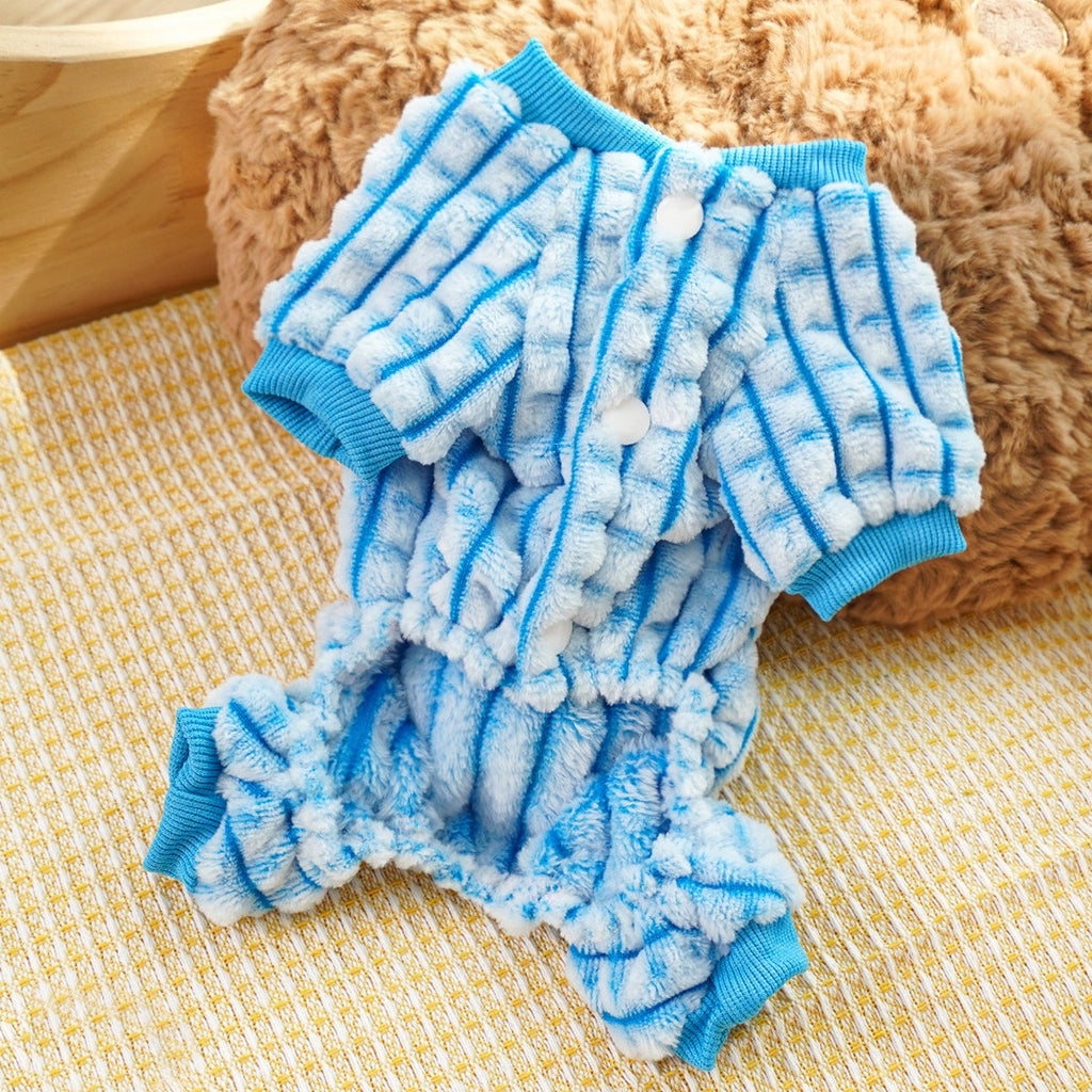 Pet Pajamas – Warm Dog Cat Four-Leg Outfit_CWMM11300