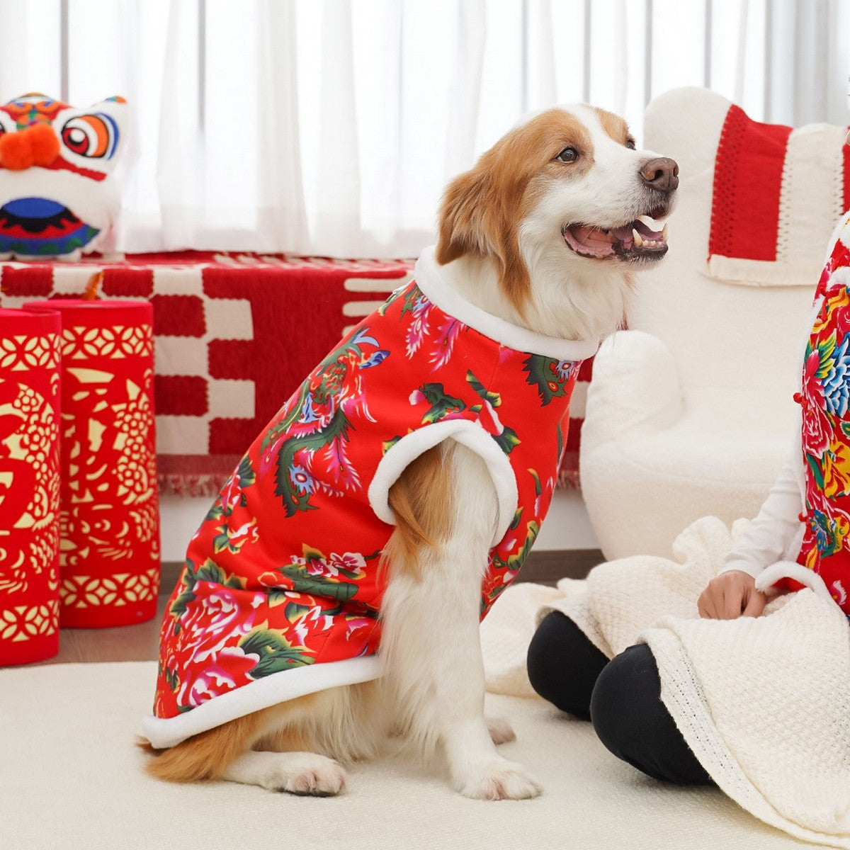 Festive Pet Jacket – Warm Dog Cat Winter Outfit_CWMM11304