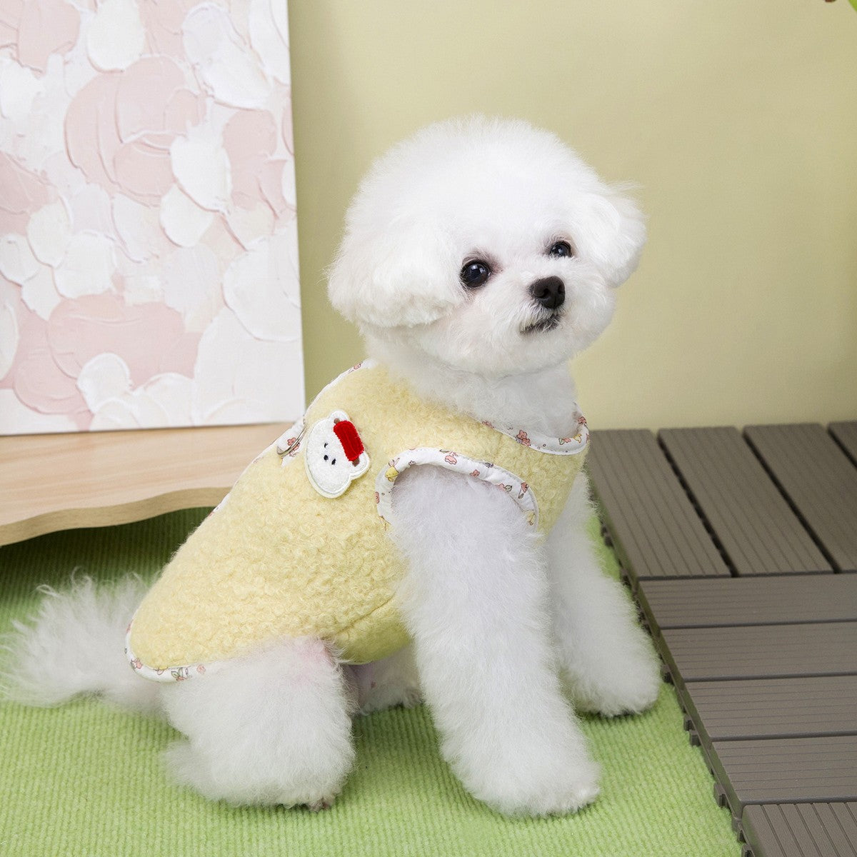 Pet Winter Fleece Vest for Small Pets_CWMM12227