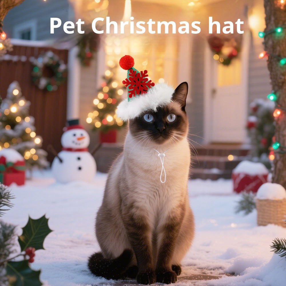 Christmas Tree Hat for Cats & Small Dogs_CWMM11399