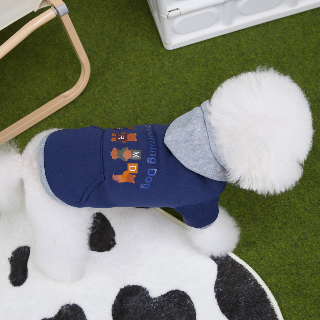 Autumn Winter Fleece Dog Sweatshirt_CWMM12200