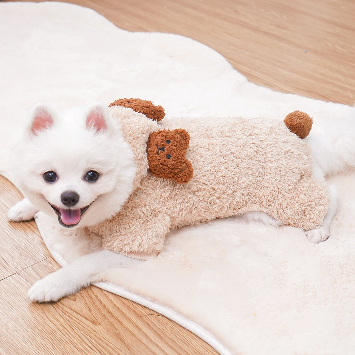 Warm Bear Costume   Winter Dog Cat Wear_CWMM11298