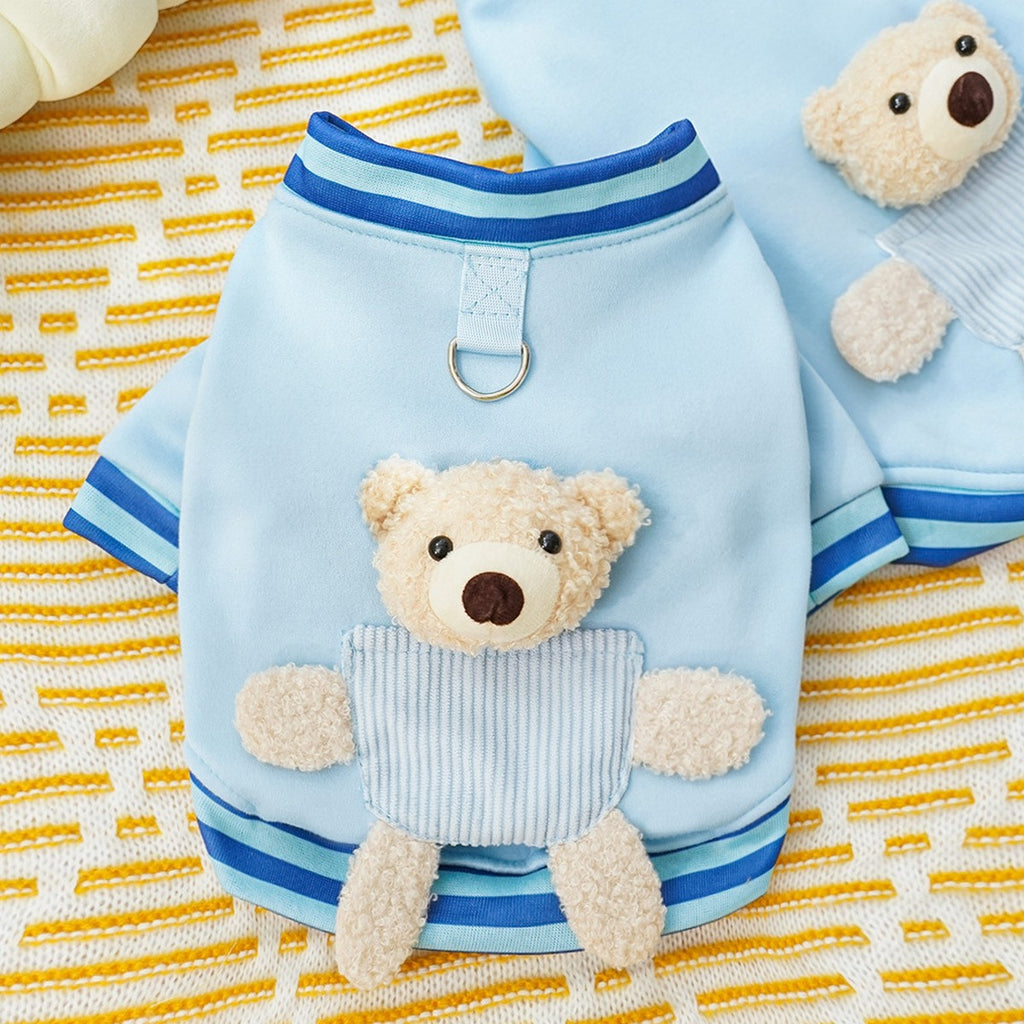 Trendy Pet Jacket – Warm Sporty Baseball Look_CWMM11169